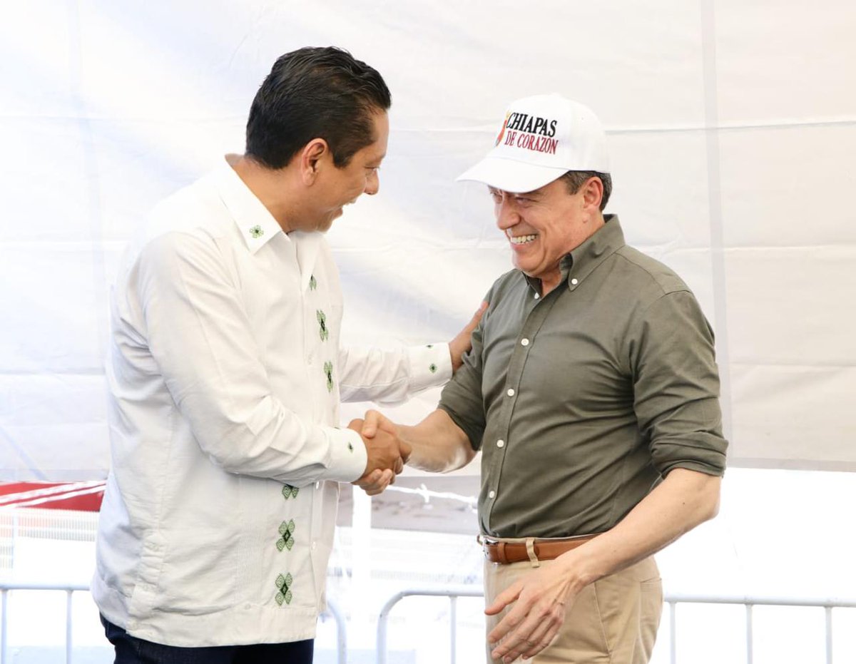 Reconozco al Gobernador <a href="/RutilioEscandon/">Rutilio Escandón</a> por la noble labor de justicia social que beneficia a las y los chiapanecos ¡Enhorabuena!

#SiempreAlLadoDeLaGente
#soyllavenabarca
#micompromisoeschiapas