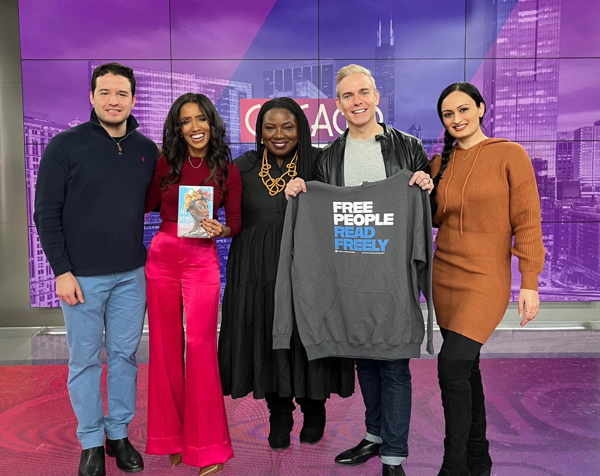 ALA &amp; NBC’s Chicago Today have teamed up to host a Banned Book Club!

Each month, we’ll join Cortney Hall &amp; Matthew Rodrigues on the show to unveil the banned book of the month &amp; encourage viewers to read along in support of books/authors facing bans &amp; challenges nationwide. 📖