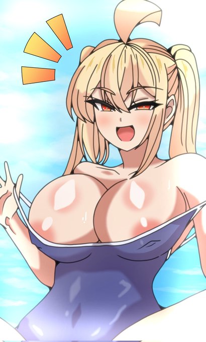 #くそ寒いので水着絵を貼る

スク水だけど 