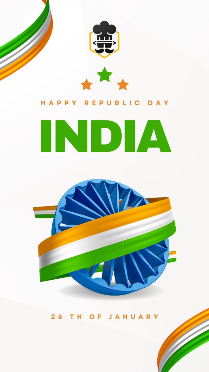 CodeChefSrmRmp's tweet photo. A thousand salutes to all in this great nation of ours. May we make it become even more prosperous and great. We wish you all a very Happy Republic Day 2023!

#RepublicDay #26january #RepublicDay2023 https://t.co/Jj7r150p6d