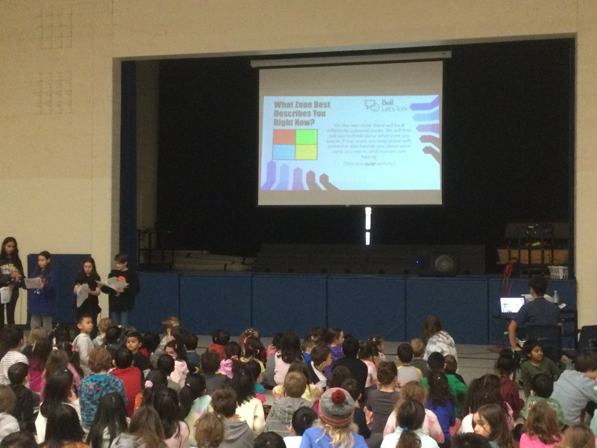 We also enjoyed the presentation about mental health from students in Ms. Rubinoff’s class.