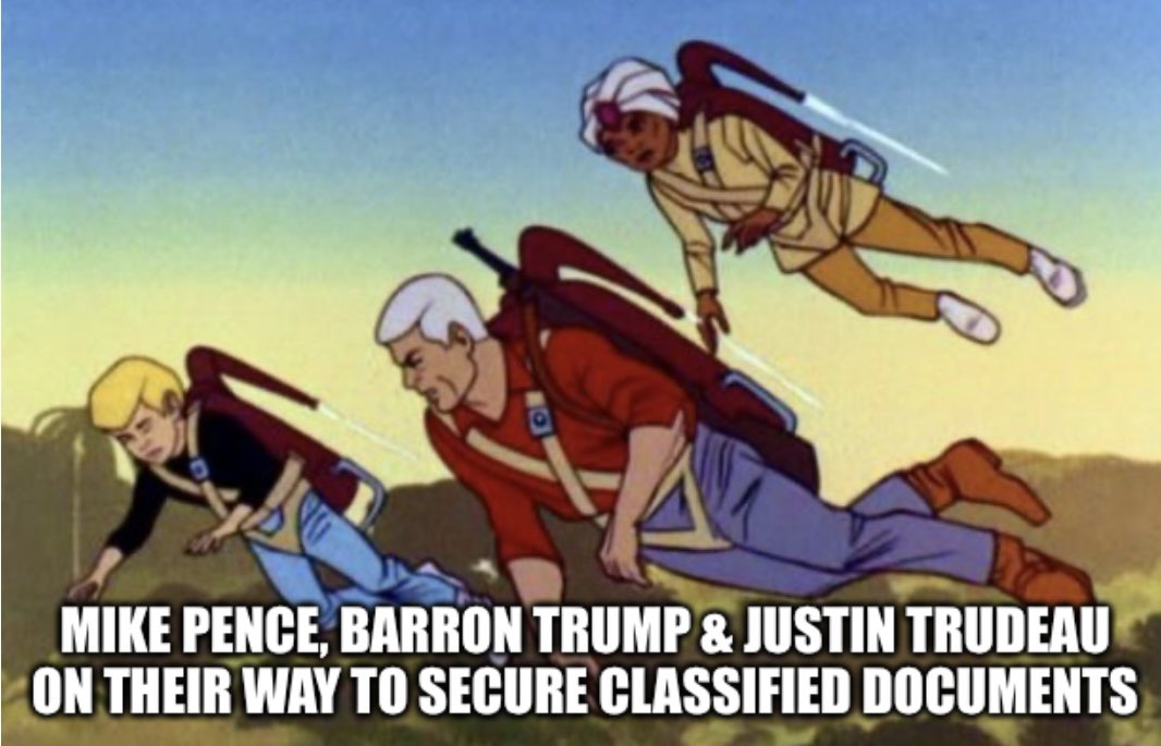 Litschick's tweet image. #ClassifiedDocs #MikePence