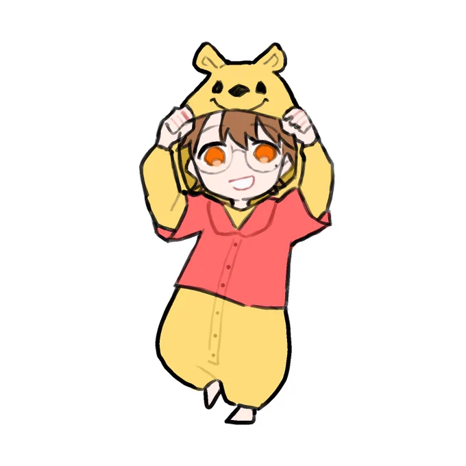 プーさん似合いそうよね 