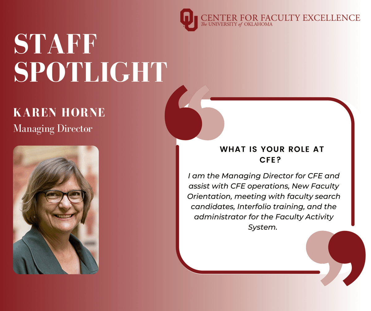 OU Center for Faculty Excellence tweet media