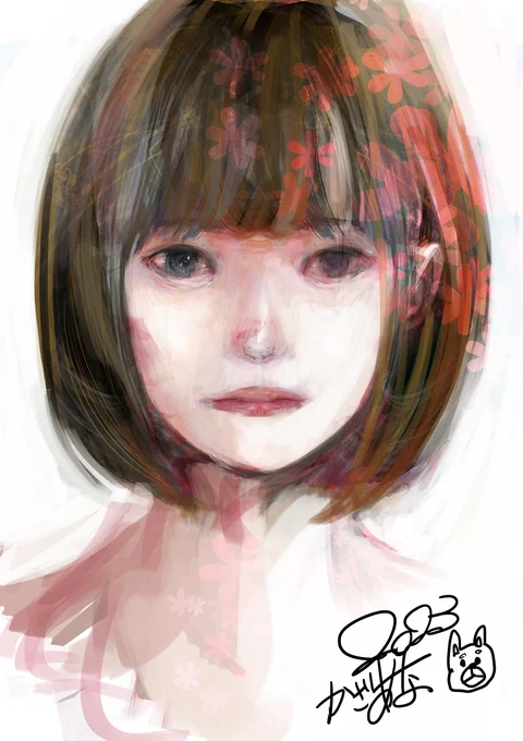 モデルさん絵みて 