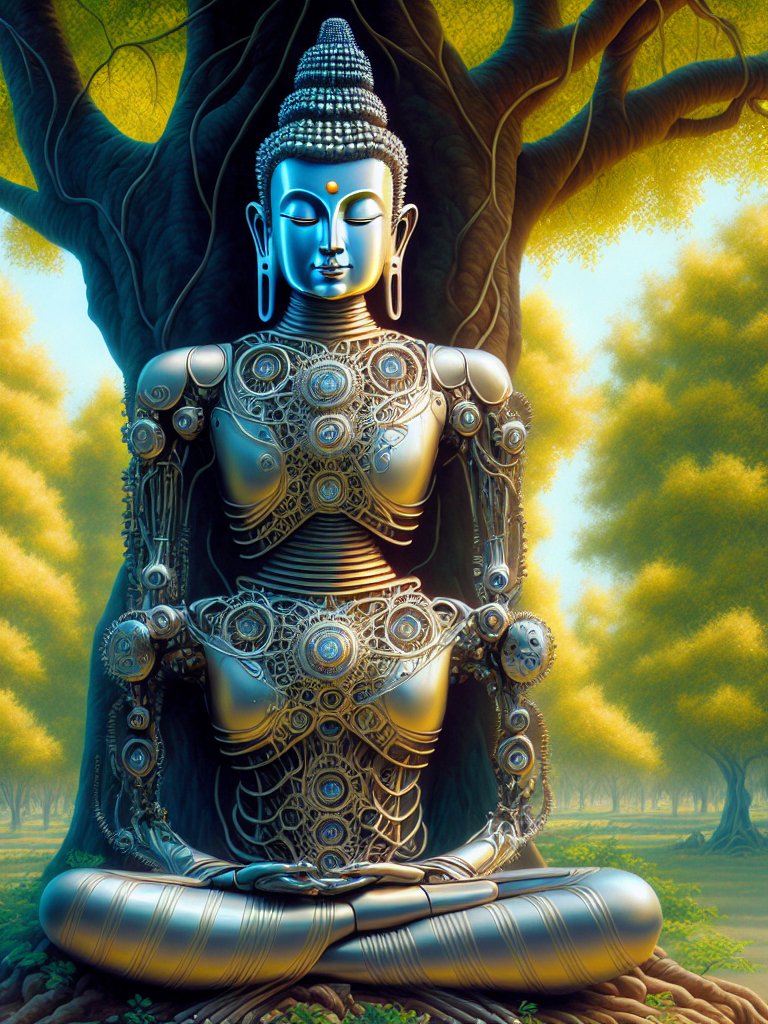 NuwanShilpa's tweet image. Double Torso Biomechanical Buddhas from the Latent Space

#AIIA #visionaryai #stablediffusion #stablediffusionart