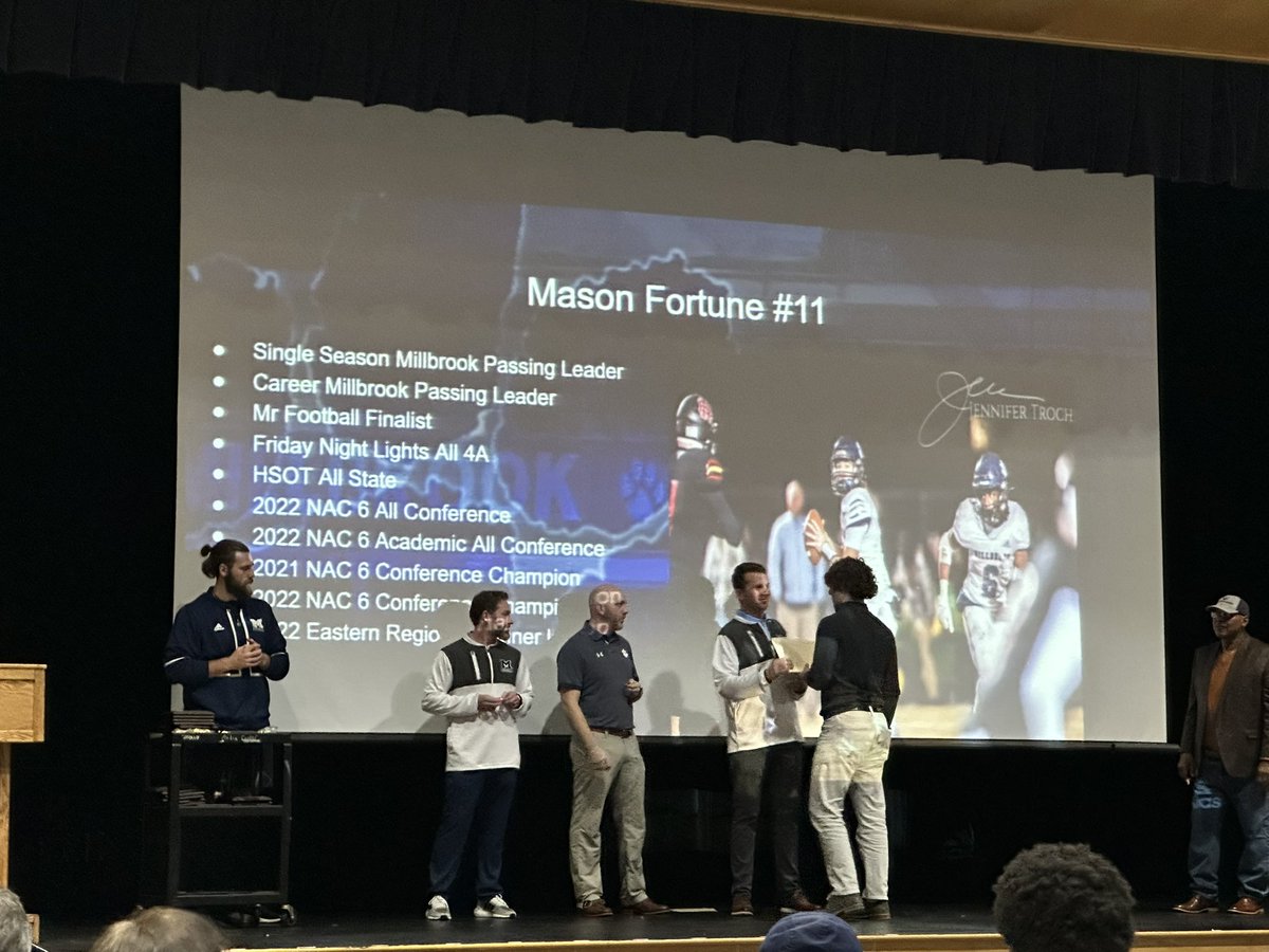 Mason Fortune (@m_fortune11) on Twitter photo It was a heck of a ride with a great group of guys. <a href="/MBrookFootball/">Millbrook_Football_Official</a> #family <a href="/xavierpughh/">Xavier Pugh ⁶</a> <a href="/davidsantiiagoo/">David Santiago</a> <a href="/Coach_Jenks/">Hunter Jenks</a> It was a heck of a ride with a great group of guys. <a href="/MBrookFootball/">Millbrook_Football_Official</a> #family <a href="/xavierpughh/">Xavier Pugh ⁶</a> <a href="/davidsantiiagoo/">David Santiago</a> <a href="/Coach_Jenks/">Hunter Jenks</a>