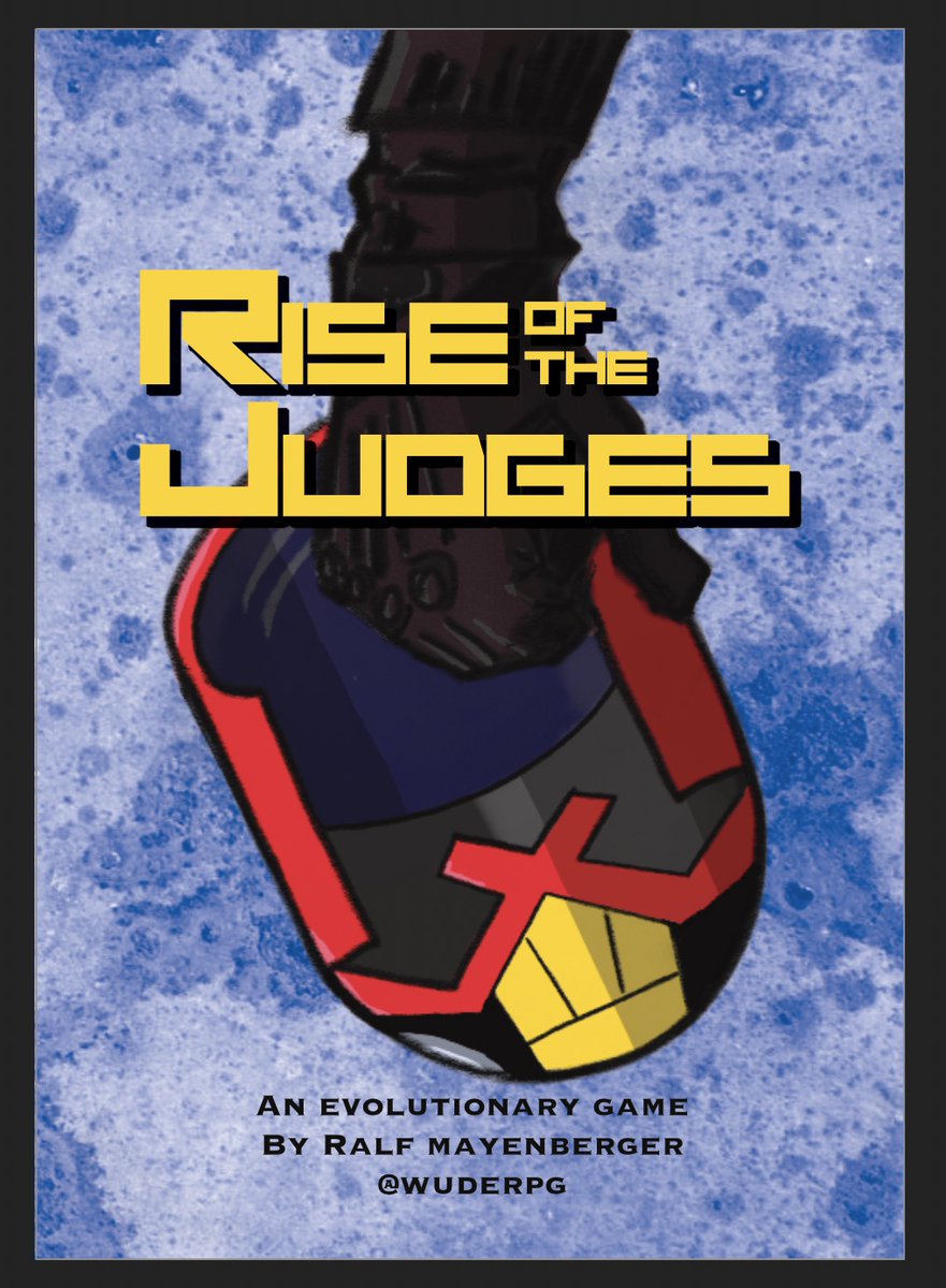 WuDeRpg's tweet photo. Ever wondered what you can do with RISE?

We already have Rise of the Apes and even a silly one-page game with Rise of the Dick.

But this Saturday we will drop something hot on you!

Rise of the Judges is coming to the RISE Jam!

https://t.co/CIlrxIA7qf 

#RISE #RISEjam https://t.co/su20MSzwy1