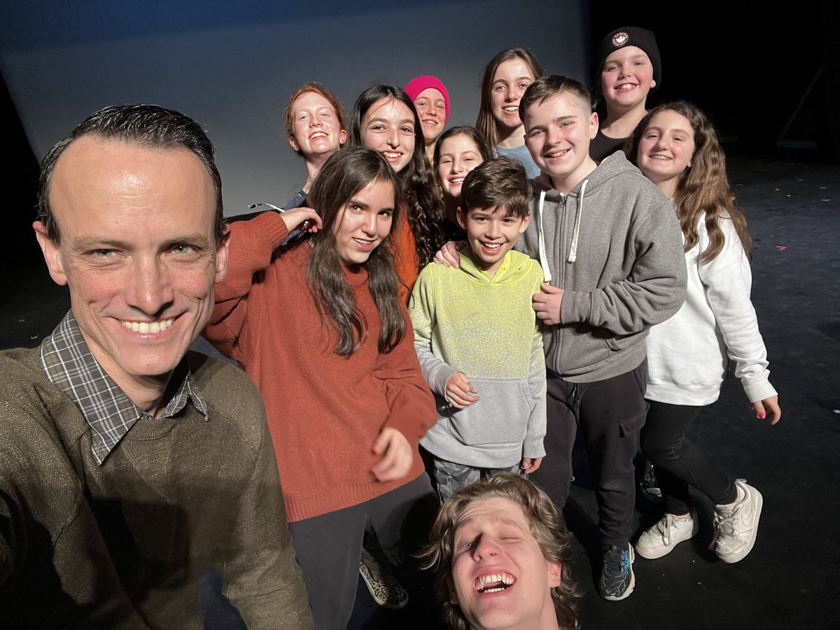 Obligatory crew selfie! We’re putting these kids to work and they’re killing it.