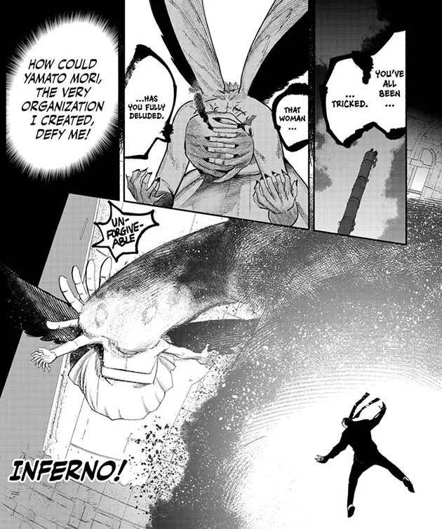 Choujin X, Ch. 34.4: The fight between Sandek and Zora escalates