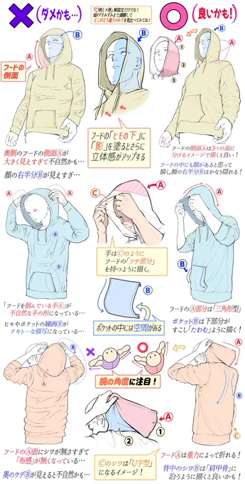 ✨パーカー男子が10倍上手くなる図解✨

📝本気でイラスト勉強したい人は👇
 
【吉村拓也のFANBOX】がおすすめ‼️

6年間描き続けている500枚以上の講座がいつでも見放題で練習できます📖✨

【登録ページ🔻】
https://t.co/uhEPcHgioy 