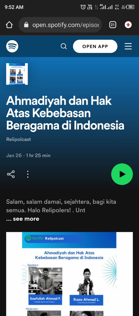 MKAIPerigi's tweet photo. Assalamualaikum podcast bersama Mahasiswa UNDIP sudah rilis bisa diakses melalui spotify 👆https://t.co/9jELVFW9u8 https://t.co/UCBKR7u7E9