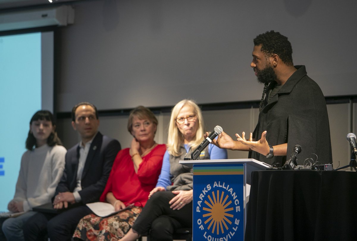 jecoreyarthur's tweet photo. Today we announced PARKS FOR ALL—a plan to increase spending for public parks and community centers based on needs. Other cities spend an average of $107 per resident on parks and Louisville spends an average of $40. That's about to change. https://t.co/9wTCUSyvHc