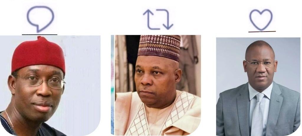 Okwudilidave's tweet photo. 30 days to the  25th February 2023 Presidential Election which VP do you want to emerge?

🗨️ Okowa
🔄 Shettima
❤️ Datti

Lift me up ASUU #Saiobi #breakingnews Buhari Nedu Doyin Godwin Emefiele Mr Mugu mistakenly https://t.co/EsBej8Ueaq