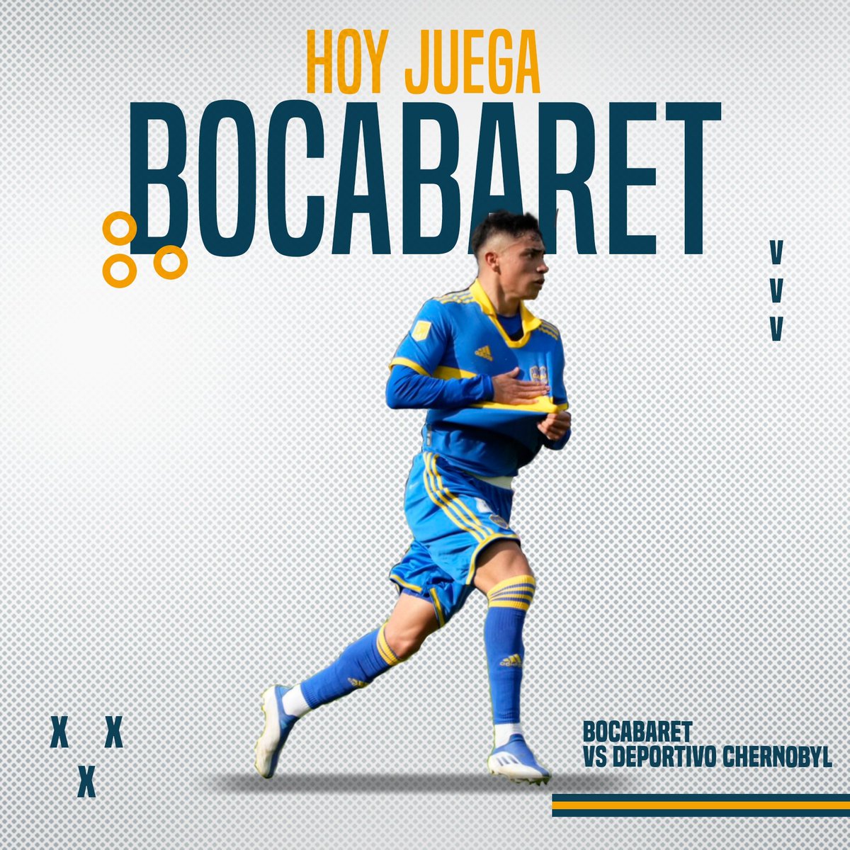 HOY JUEGA BOCAAAAA!! 💙💛