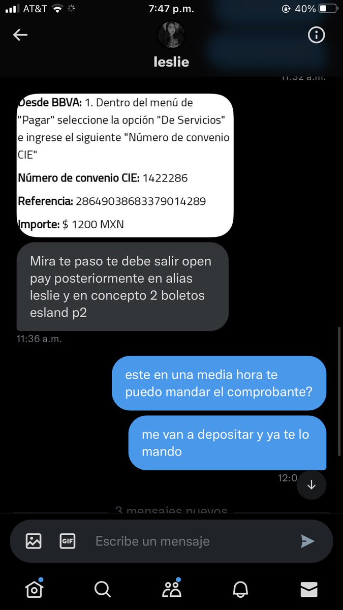 zurikeyla's tweet photo. hey hay una cuenta que te vende boletos para los Esland y otros eventos es @lesliemontejo1 dejo de contestarme y me bloqueó, tengan cuidado amixes
Tengo capturas de todo :) https://t.co/1wSeWkrZh3