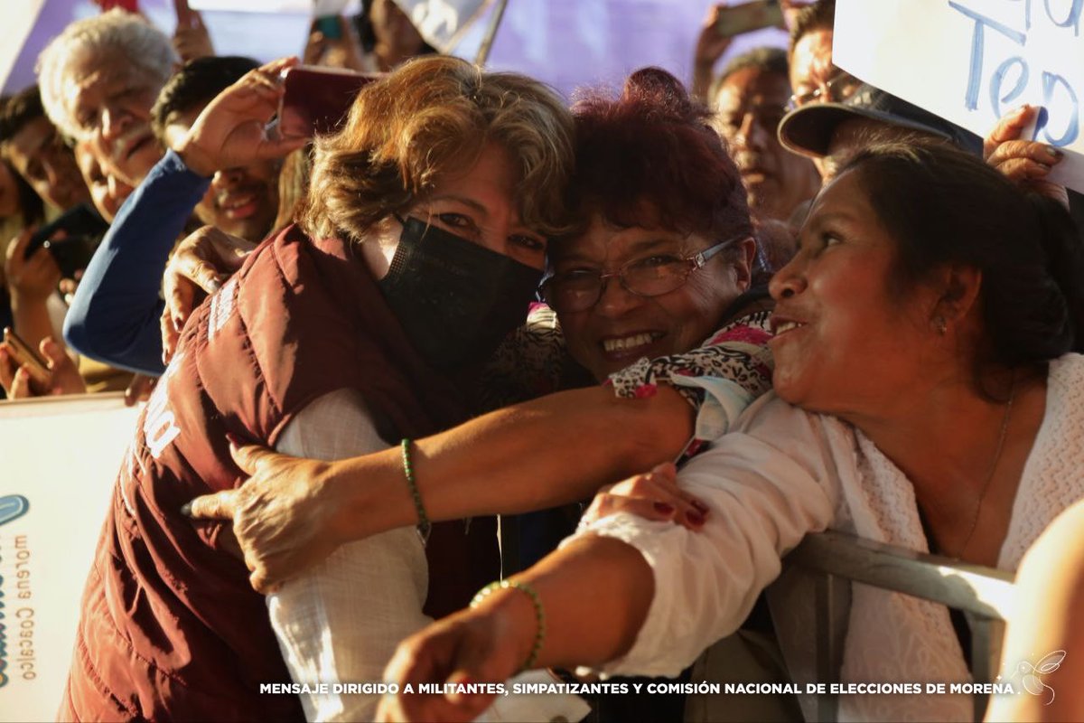 delfinagomeza's tweet photo. El cambio en el #EdoMex ya es imparable, no lo digo yo, lo dice el ánimo de los militantes y simpatizantes de #MORENA. Para ejemplo #Tultepec.
#LaEsperanzaDelCambio https://t.co/0Omn6snECd