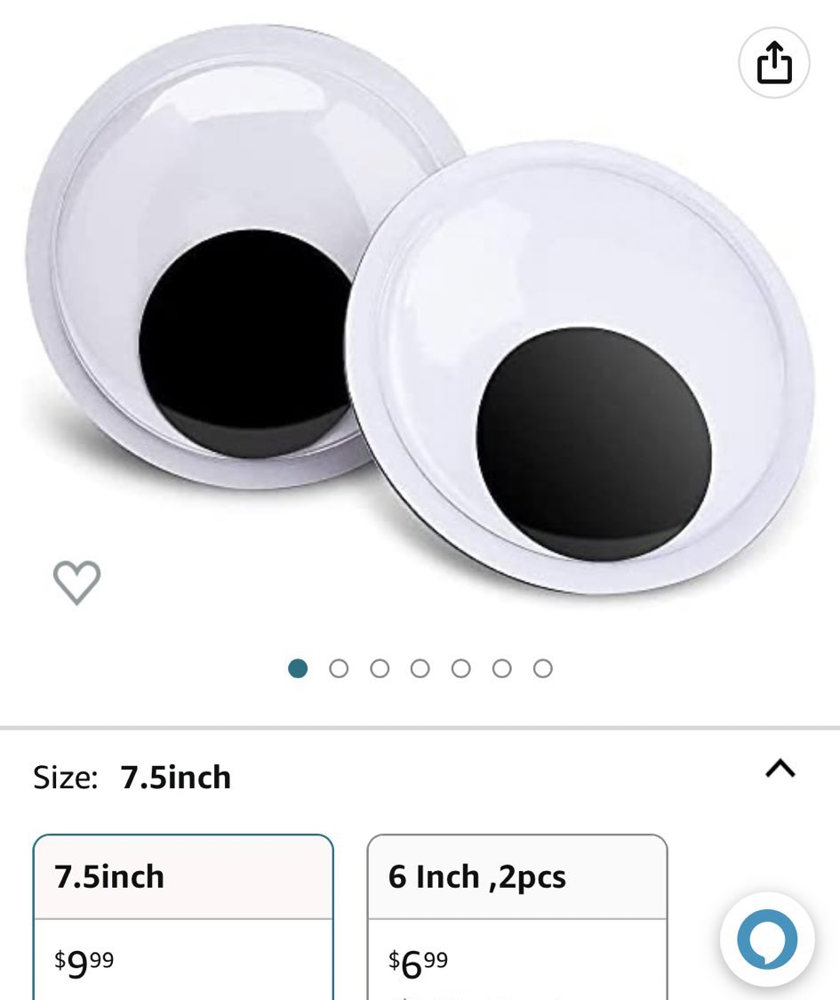Ryan on X: For only $310 we could put Googly eyes on all the