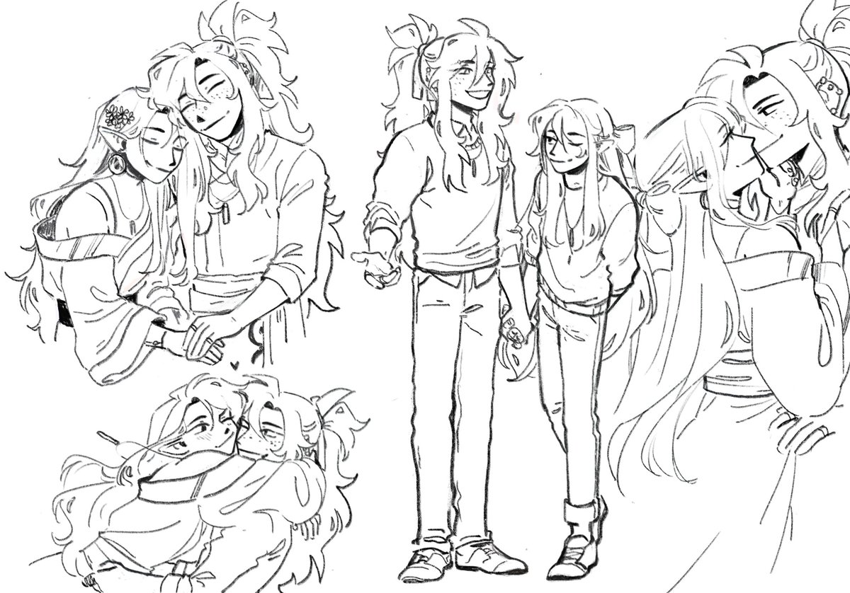sketches! lots of han on the brain these days 
