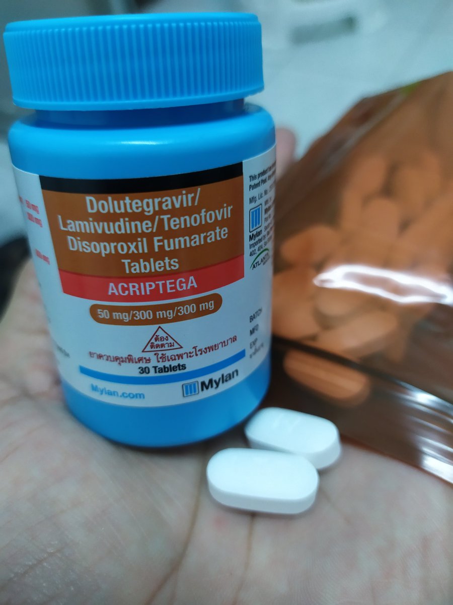 Asexual2Hiv's tweet photo. วันนี้จะได้เริ่มสูตรใหม่แล้ว #LTD #โดลูเทกราเวียร์ #Dolutegravir
#ทีม2ทุ่ม #ยาต้านไวรัสHIV
เพื่อนๆมีข้อควรระวัง หรือมีคำแนะนำอะไรกับยาต้านตัวนี้ แชร์
บอกต่อเพื่อนๆ #เลือดบวกแบบเราได้นะคะ 🙏🫰💌
👋🏻บ๊ายบาย #Teevir #ทีเวียร์ https://t.co/Bbska2mbbZ