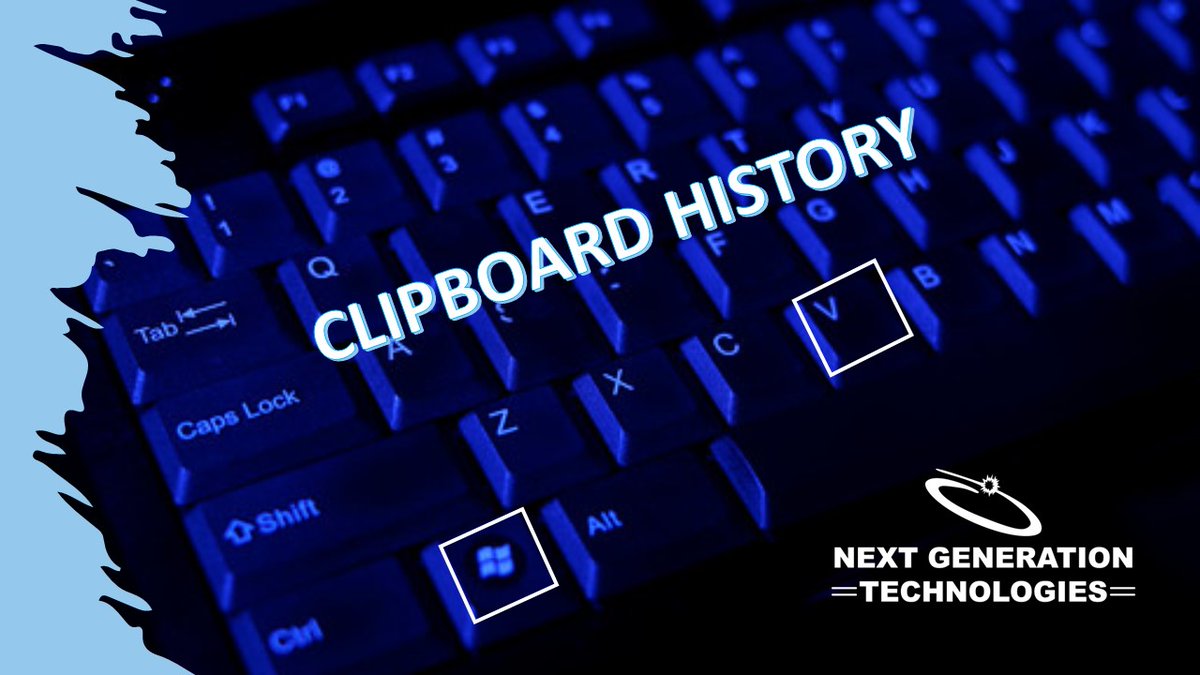 NGT_BC's tweet photo. Check out NGT’s latest Blog post for a computer tip about “Clipboard History.” Turning on the clipboard history and pinning items lets you access them quickly and easily. https://t.co/Cj4NqmQLq8 https://t.co/UhPKaBlSdF