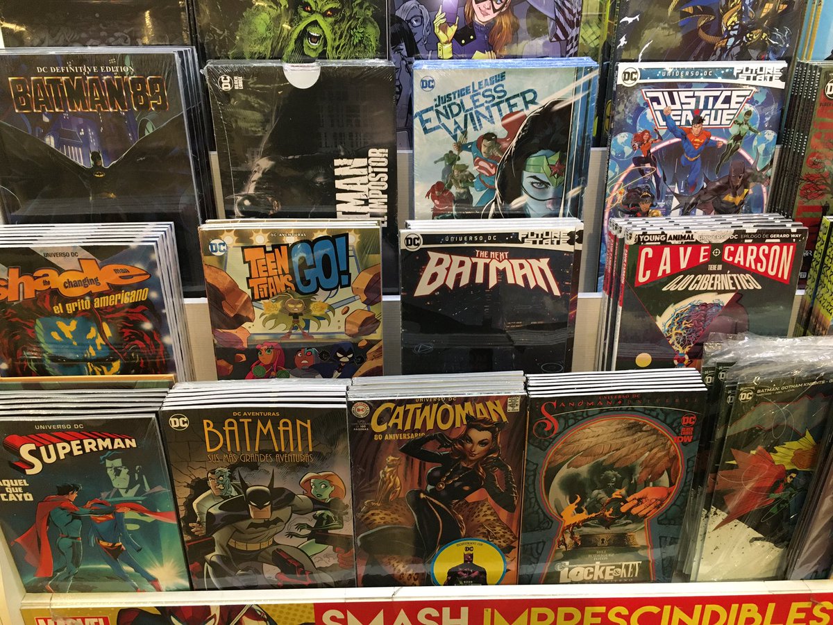 ComicsFanCdMx's tweet photo. (1/2)¡Amigos fans! Reportando desde mi Sanborns más cercano, ya llegaron las #Novedades de #Cómics de #SMASHComics que esperábamos la semana pasada aunque con algunos cambios: Estos 8 títulos sí llegaron, como pueden ver en las fotos... https://t.co/5fnuI1l4iv