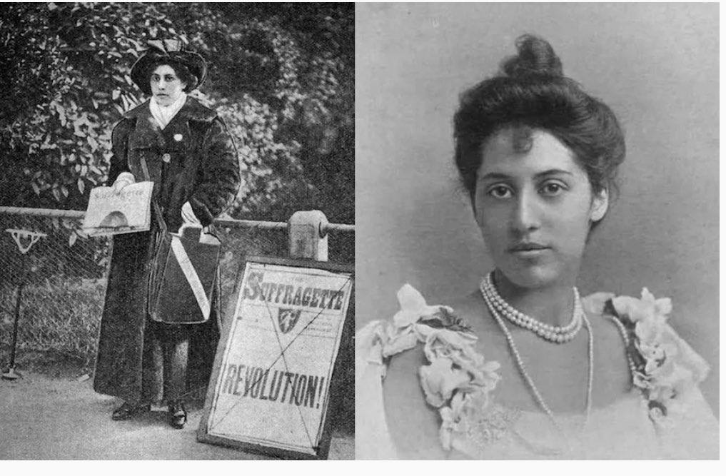tweeter_anita's tweet photo. Daughter of the deposed Maharajah, goddaughter of Queen Victoria, Princess Sophia Duleep Singh was a suffragette who made full use of her royal title to generate support for the campaign for women’s votes. She was so much more… https://t.co/QF46RoBev5