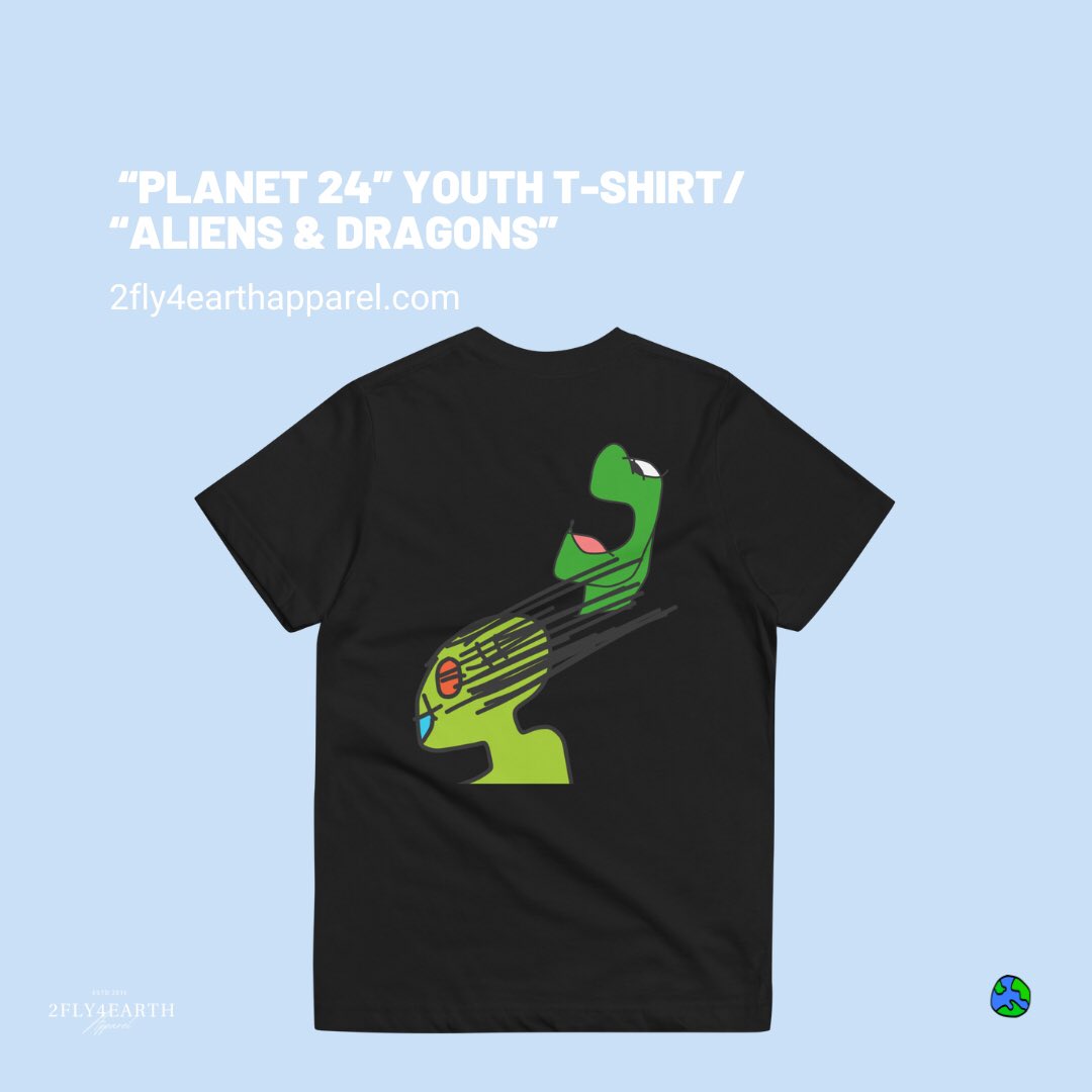 2ffeApparel's tweet photo. Aliens &amp; Dragons 👽 
Exclusively designed by: @TheRealSkylow_ available now 🌏
https://t.co/dO5WLBMwXI https://t.co/zU4klJlPKu