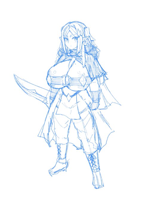 弓エルフ

でけぇ………可愛い。 