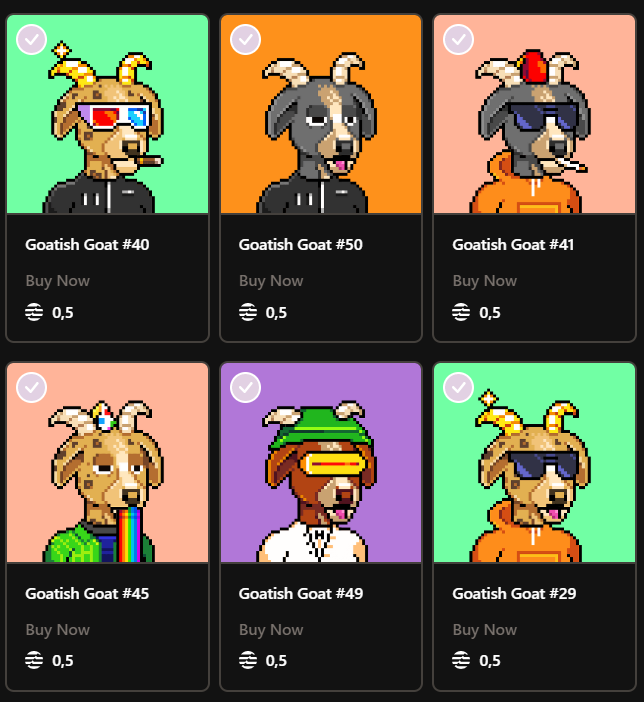 ⚠️FREE MINT ALERT ⚠️

🐐- Price : 0 #Aptos 
🐐- Link : launchmynft.io/collections/0x…

#Aptos #AptosNFT #AptosNFTs #AptosMoveMonday #freemint #freenft