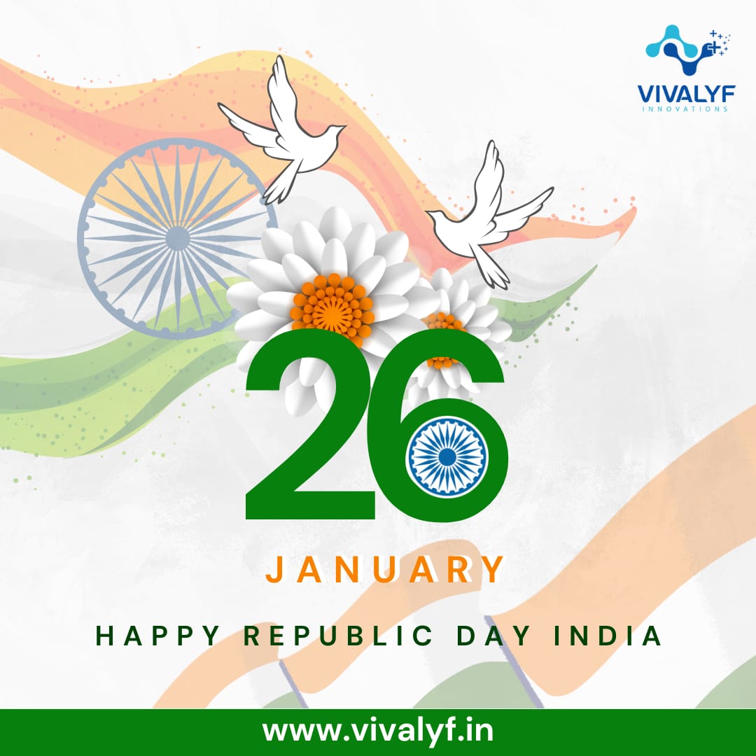 vivalyf's tweet photo. Happy Republic Day to you all! Take pride in living in a nation with such a rich history and tradition. Happy Republic Day! Let's commemorate our India on Republic Day with freedom of thought, strength of speech, purity of blood, pride of soul, and fervour of heart. https://t.co/6IOUta4XI9