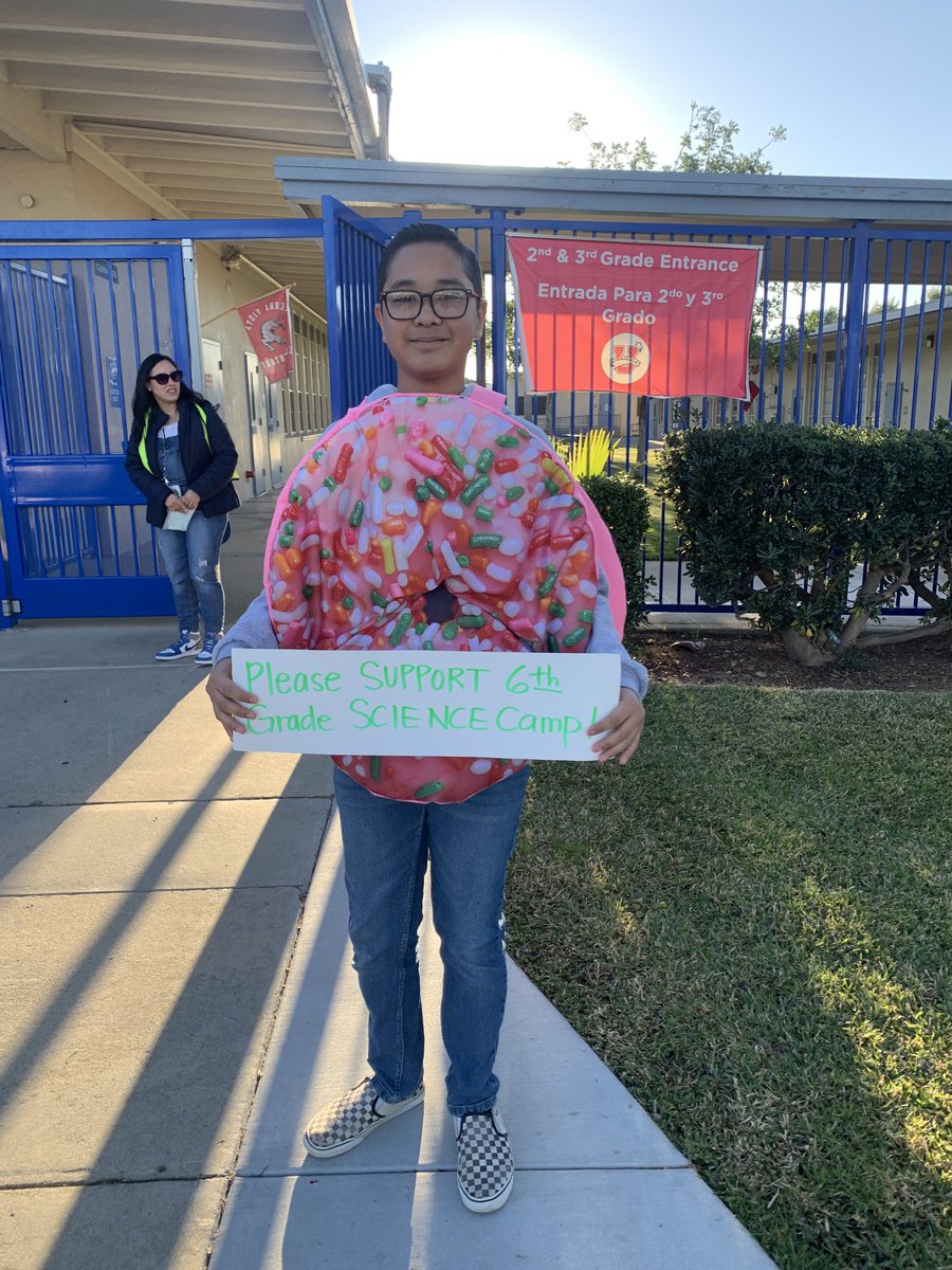 AlisonBento7's tweet photo. Don't forget to swing by in the morning to support 6th GRADE CAMP fundraising!  Buy your Krispy Kreme BOGO cards! @svpanthers_lh https://t.co/1fjR77QHPI