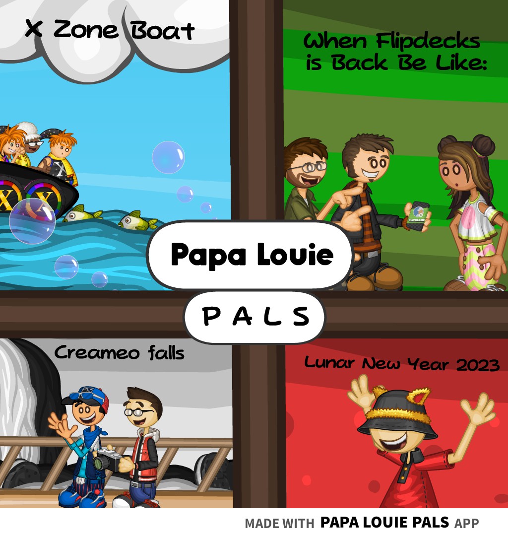 Papa's Louie Pals - Happy New Year in 2023! 