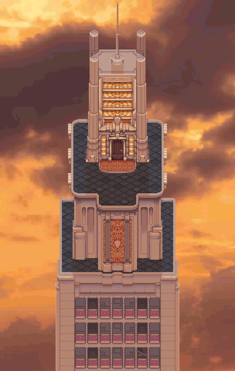 Insert_Disc_2's tweet photo. Sky Background Photo Credit to Thanush S on Unsplash, used under the Unsplash License
#pixelart https://t.co/3nFd9TBRNS