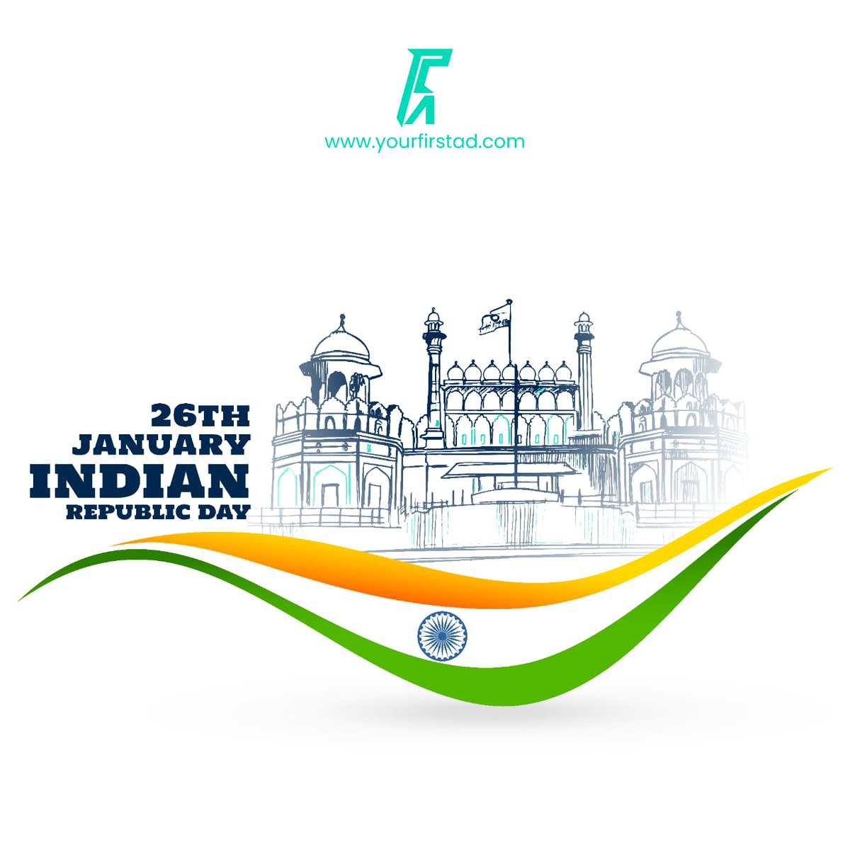 your_FirstAd's tweet photo. A very Happy Republic Day to you all from the #yourFirstAd team.

#republicday #india #republicdayindia #happyrepublicday #republicday2023 https://t.co/KKBBC9exo7