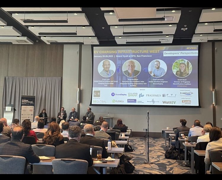 illBuythatfora1's tweet image. @SIRCStock $sirc Brad Rinehart of Plemco speaking on the EV Charging developers panel at the Global Transmission Report Summit