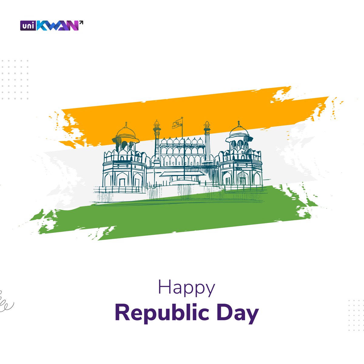 Team UniKwan wishes you all a very Happy Republic Day! 🇮🇳✨ #republicday #republicdayindia #india #republicday2023