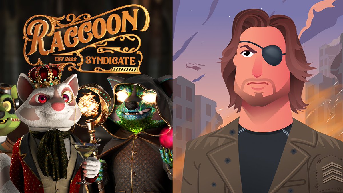 Jetplane_Aces's tweet photo. Free Raccoon Syndicate #CNFT Giveaway!!🦝

4x 1:1s remain ✈️ #CNFTProject

Let's up the stakes a bit 😉 

To the lucky person who mints our Snake Plissken 1:1 🐍 The @raccoonsyndicat 🦝 is yours!

and it's a ...

FULLY REFUNDABLE MINT* 

👉 https://t.co/qm4fZrtpg2

#CNFTCommunity https://t.co/zJz9Vd5pR0