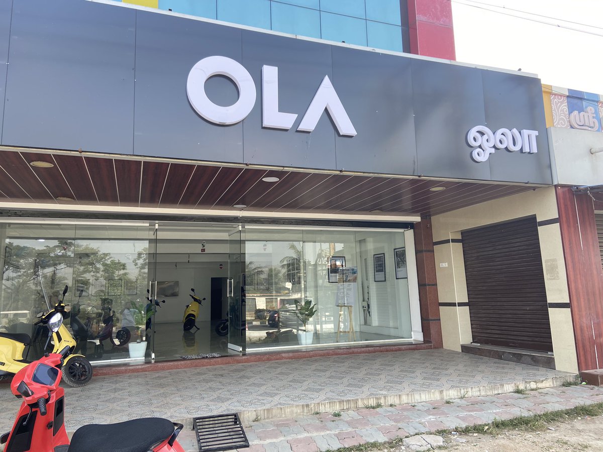 Iamcsagar's tweet photo. Reached OLA Experience Center #UnityRide #endiceage @bhash @Khalidaaalbadri @madhur_72 @suvonilc @OlaElectric https://t.co/LuCylc5A0y