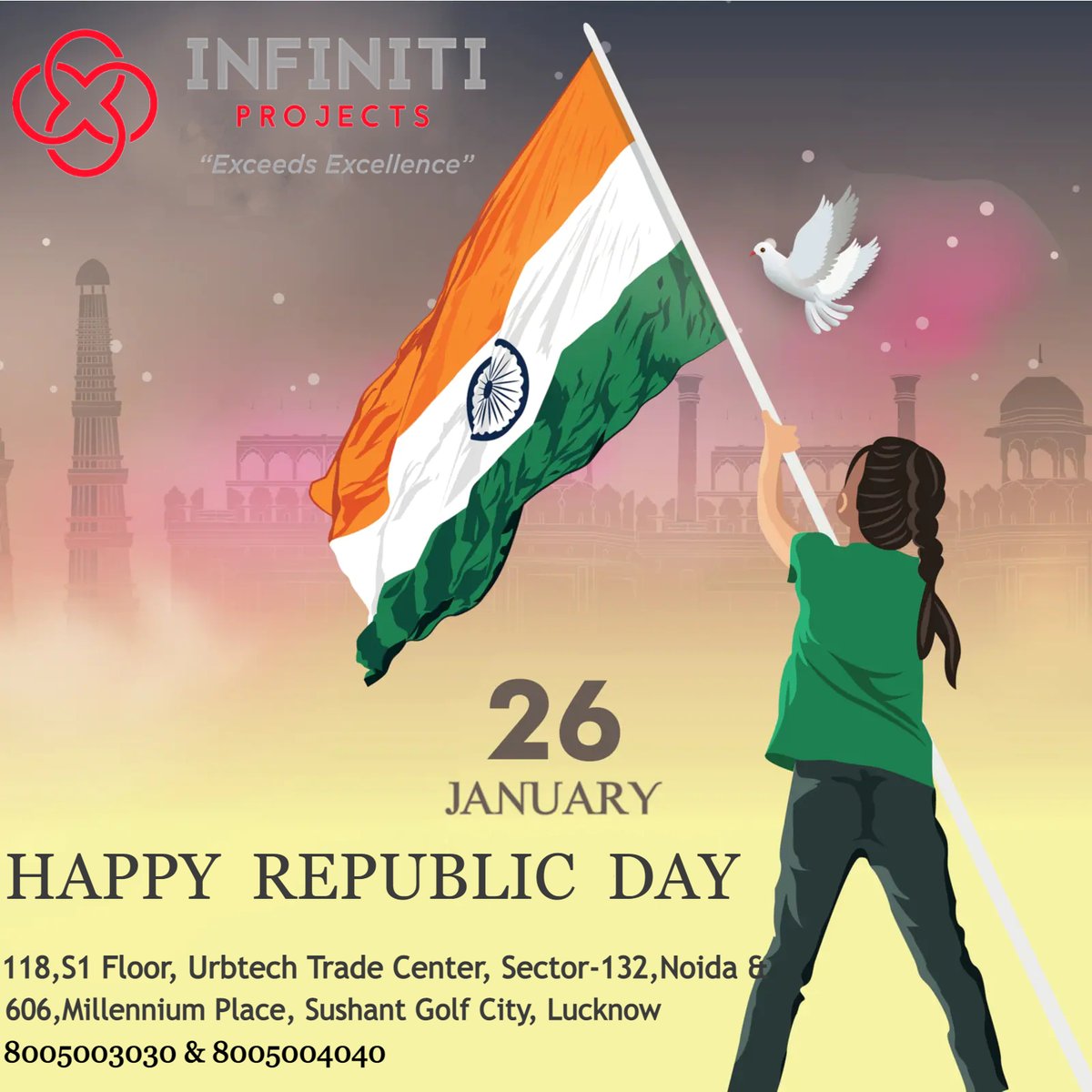 InfinitiProjcts's tweet photo. #HappyRepublicDay2023 https://t.co/xNZOsryC3N