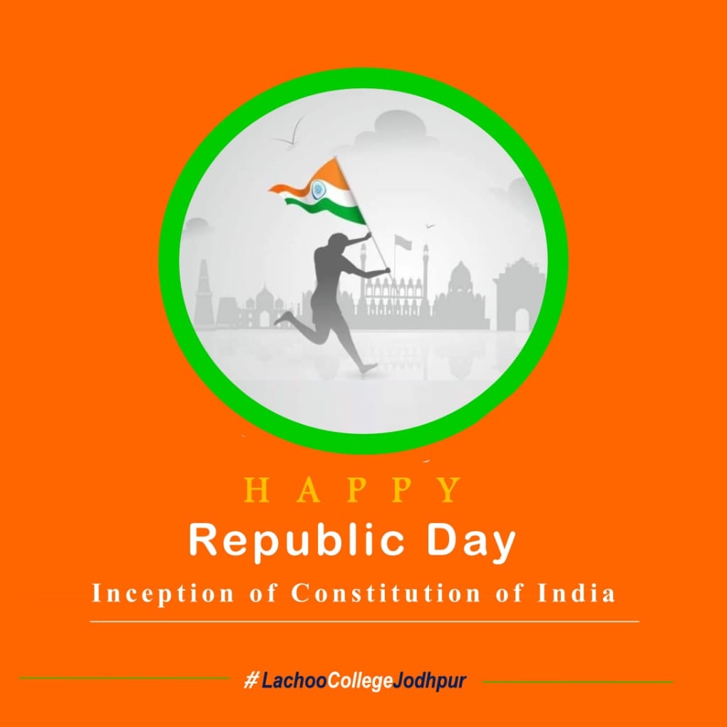 Happy Republic Day
#RepublicDay
#LachooCollegeJodhpur
#LachooCollege