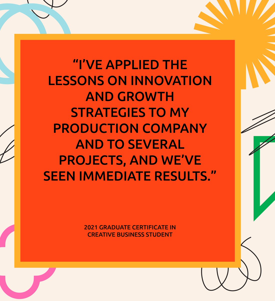 It's not too late to apply for your place in our Graduate Certificate in Creative Business. Study online, at your pace, with fee-help available (which means there are no upfront fees). All the info you need is here: compton.school/graduate-certi…