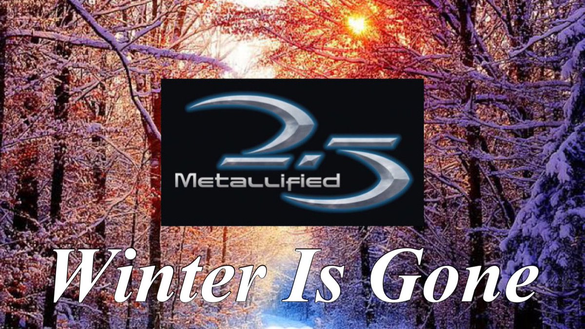 25metallified's tweet photo. 2.5Metallified【Winter Is Gone】MV
https://t.co/gPavJIWYaf
#25Metallified #WinterIsGone
#小林信一 #前田隆也 #料理長 https://t.co/AlAQwwyV2P