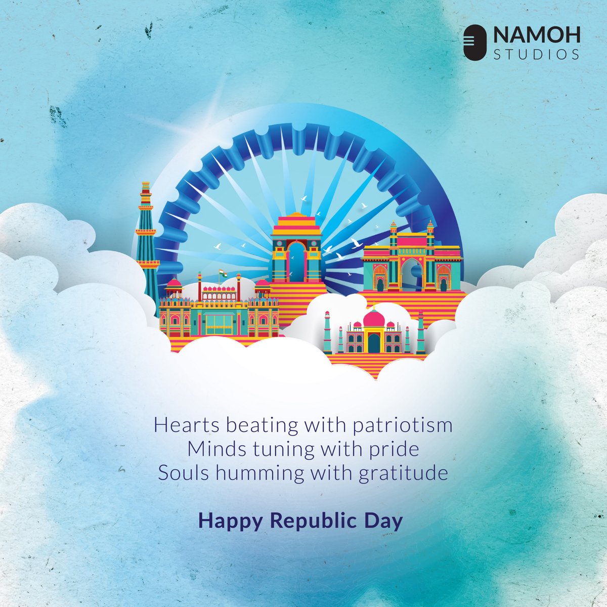 NamohStudios's tweet photo. Rights comes with responsibility. Let's use them wisely. Namoh Studio wishes everyone a very Happy Republic Day.

#Republicday #Happyrepublicday #namohstudios #Namoh #YoYoHoneySingh https://t.co/Iqoa2yvLBN