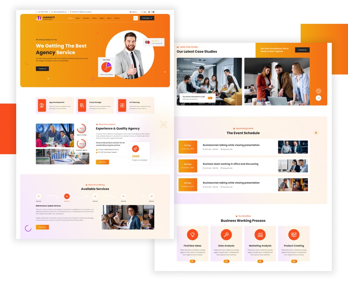 siddik570's tweet photo. Check out new work on my @Behance profile: "Corporate Business Agency web design" https://t.co/CYb2e6hRKL https://t.co/RYQHbiBgNF