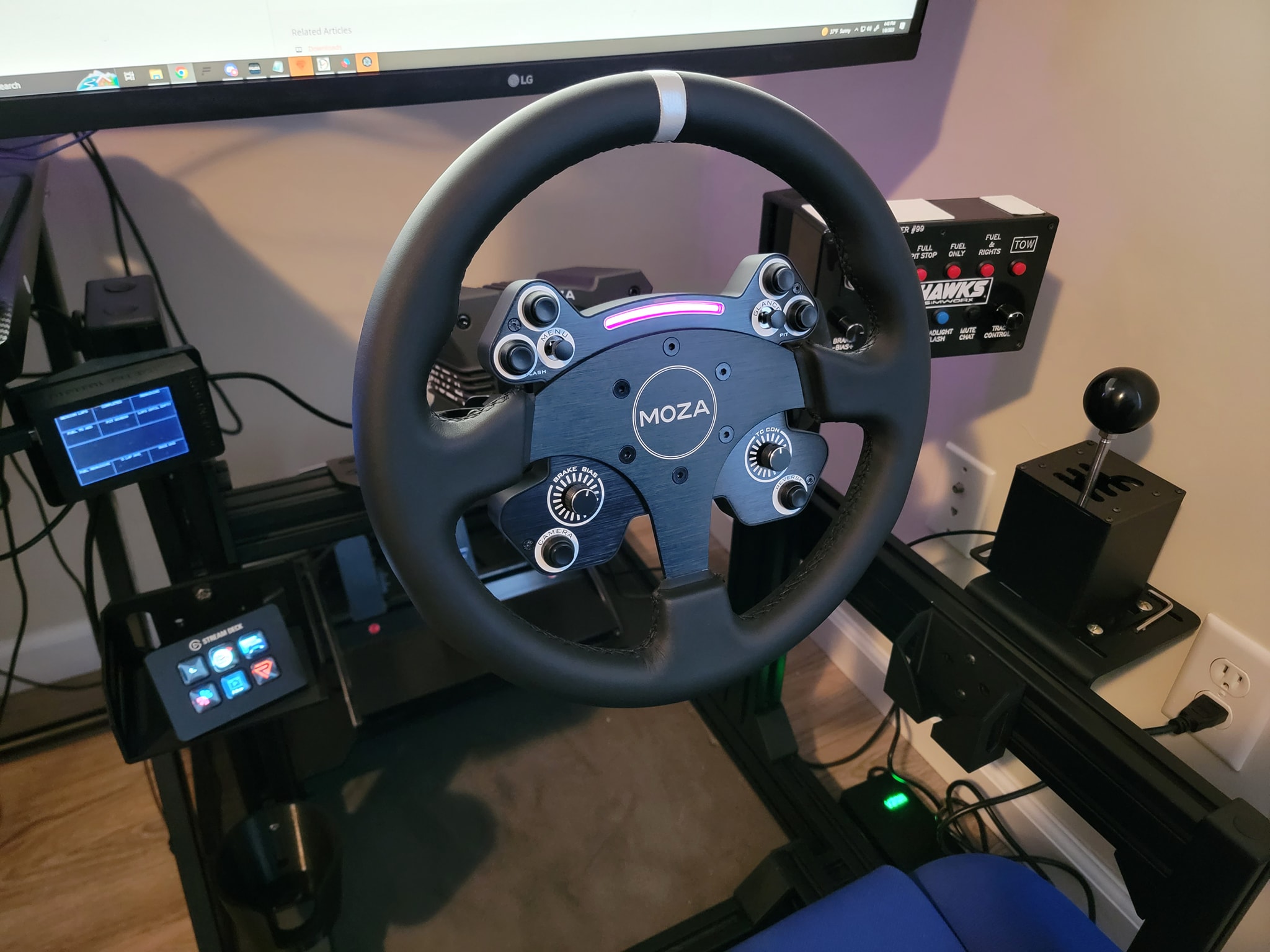MOZA Racing on X: 【Customer Review】 I've had my MOZA R9 base and CS wheel  for 2 weeks now. What a night and day difference it makes going from a G27  to