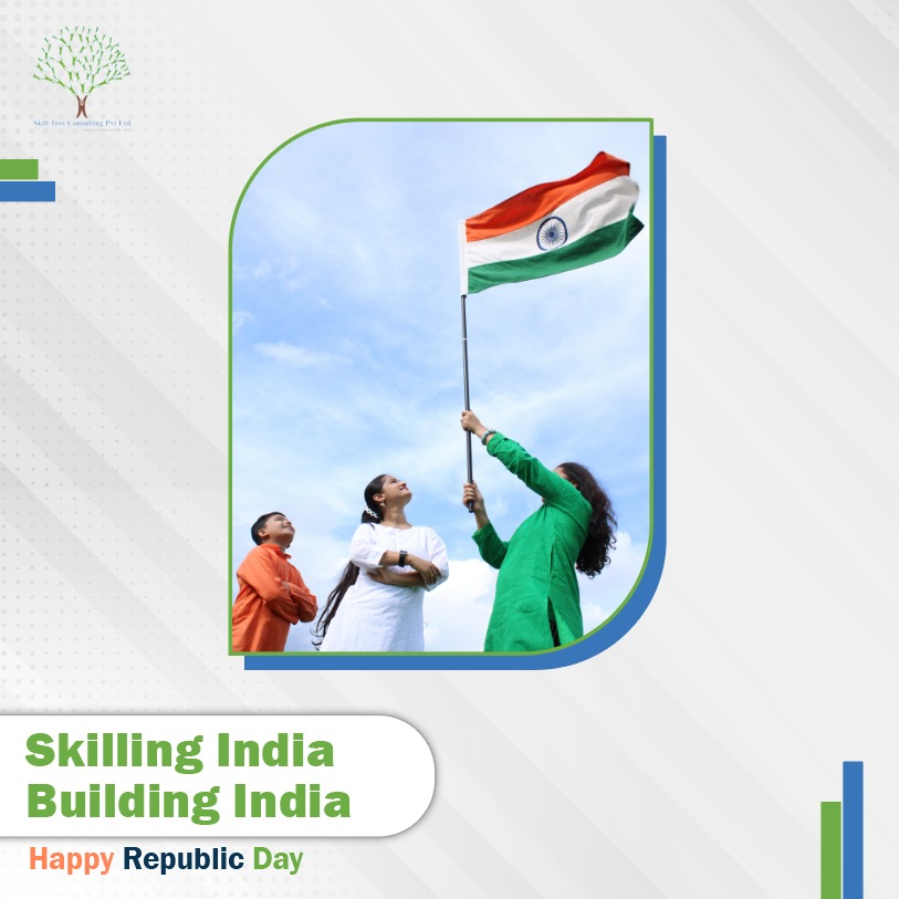 At Skill Tree, we seek to make India skilled and employable. That is our vision for India. That is our contribution to India. Wishing you all a Happy Republic Day! 

#HappyRepublicDay #AmpersandGroup #BuildingTheNation #SkillingIndia #BuildingIndia #OnwardsAndUpwards