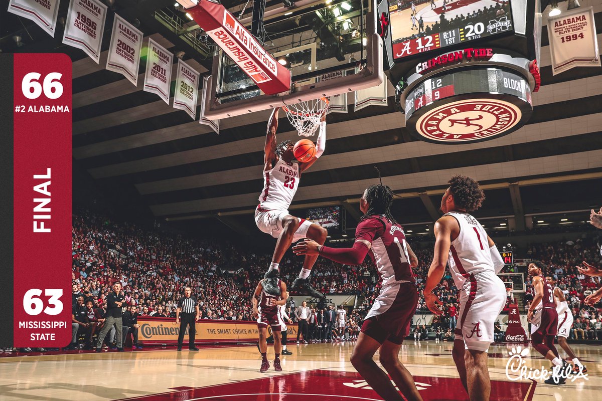 DOG 𝙁𝙄𝙂𝙃𝙏

#RollTide | <a href="/AlabamaMBB/">Alabama Men’s Basketball</a>