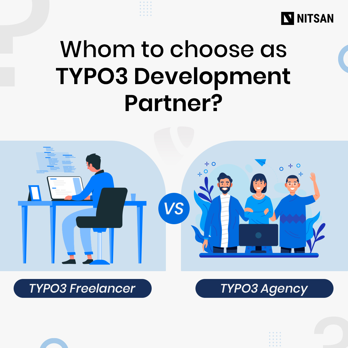 nitsantech's tweet image. There are Multiple Factors to decide if to Hire TYPO3 Freelancer or TYPO3 Agency?

🔗 Read - zcu.io/5J6T

#TYPO3 #TYPO3Developers #Coders #freelancing #freelancers #agency
