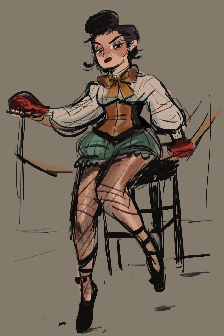 purseffani's tweet photo. From a past life draw :0 https://t.co/C7k5ofleyl